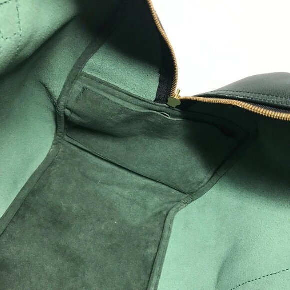 LOUIS VUITTON Taiga Kendal PM Travel Bag Duffle Bag Leather Epithea Green - Picture 12 of 15